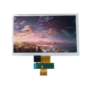 8 Inch 40Pins LCD HMI High Brightness Innolux 1024x600 TFT HD Display  FPC Interface For Tablet PC