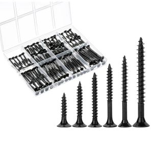 Rust Resistant Assorted Drywall Screws Durable Screw Assortment Kit Various