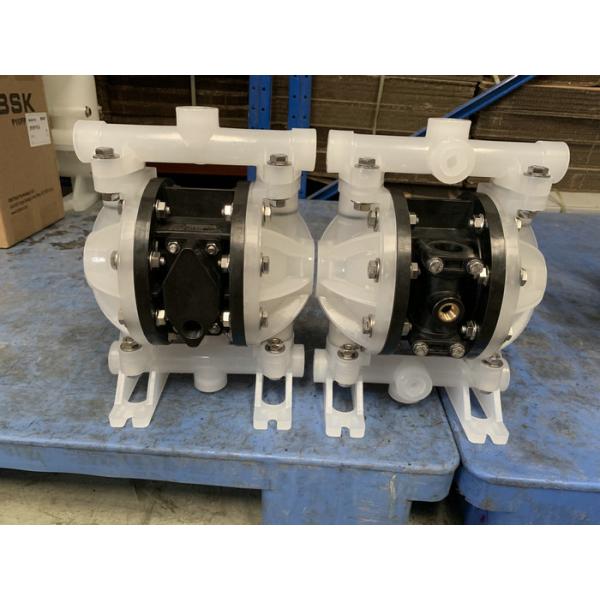 Quality Plastic Air Powered Double Diaphragm Pump / Compressed Air Diaphragm Pump for sale