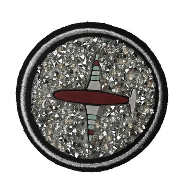 Quality Beautiful Handmade Embroidered Patches , Small Custom Shirt Patches for sale