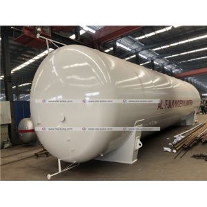 Horizontal Large LPG Storage Tank 120cbm 60tons 120000liters Gas Storage Tank