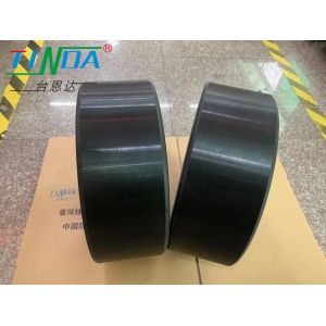 Black Load Drive Load AGV Wheel with Ball Bearings