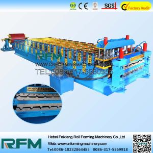 Double Layer Roofing Sheets Making Machines , Metal Sheet Roof Roll Forming