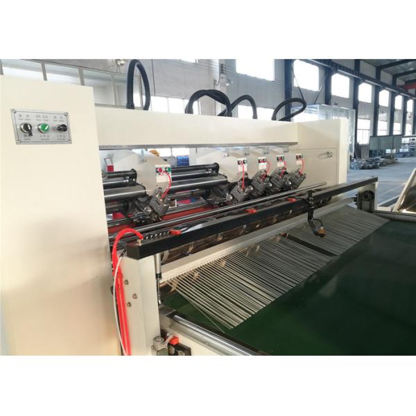 Corrugated Sheets Thin Blade Slitter Scorer Machine With Stacker Energy Saving