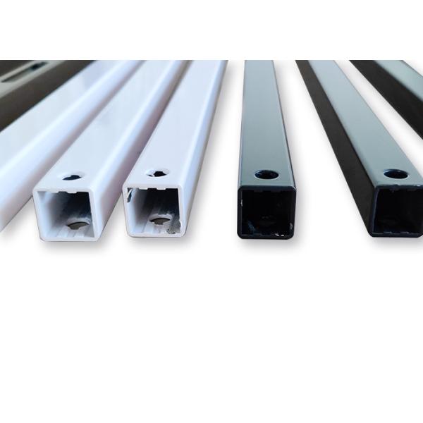 Quality Rust Resistant Aluminium Profile Tube , Rectangular Aluminium Extrusion for sale