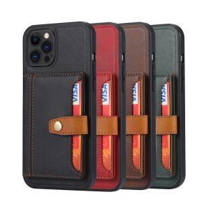 Wholesale OEM Modern Leather Phone Cases Shockproof Wallet Phone Case Premium from china suppliers