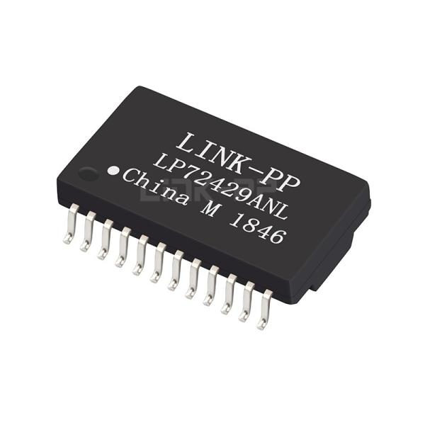 Quality LP72429ANL 5G Base -T Single Port SMD 24 Pin POE+ Lan Transformer Modules for sale