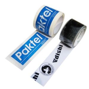 3 Inches Long lasting Printed Packaging Tape Low Noise Strong Adhesive