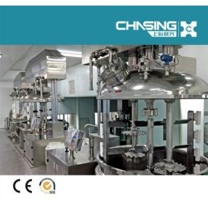 1300L Toothpaste Manufacturing Machine With Vacuum And Homogenizer