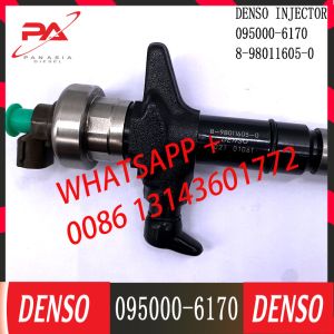 Diesel Common Rail Fuel Injector 095000-6993 095000-6170 For ISUZU 4JJ1 8