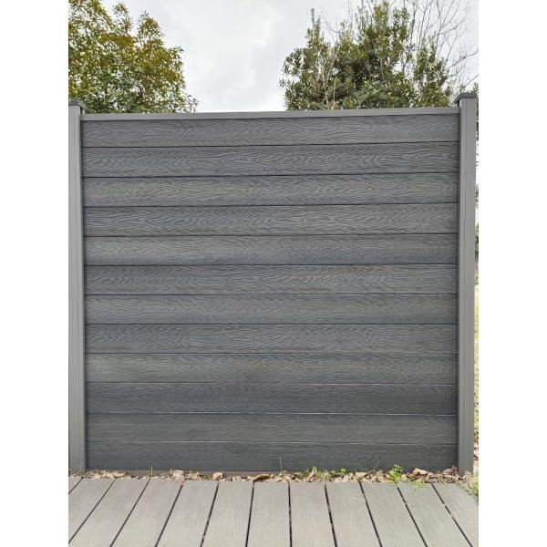 Quality Wood Grain Surface Finish Waterproof WPC Decking Panel for External Wall Long-lasting for sale