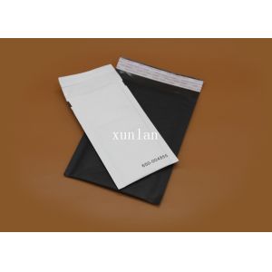 China Courier Black and White Kraft Paper Bubble Envelopes With customied  Pringting on sale
