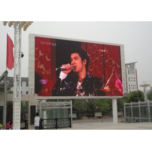 Fixed/Rental Video Wall High Resolution 1/4 Scan P10 LED Screen SMD2121