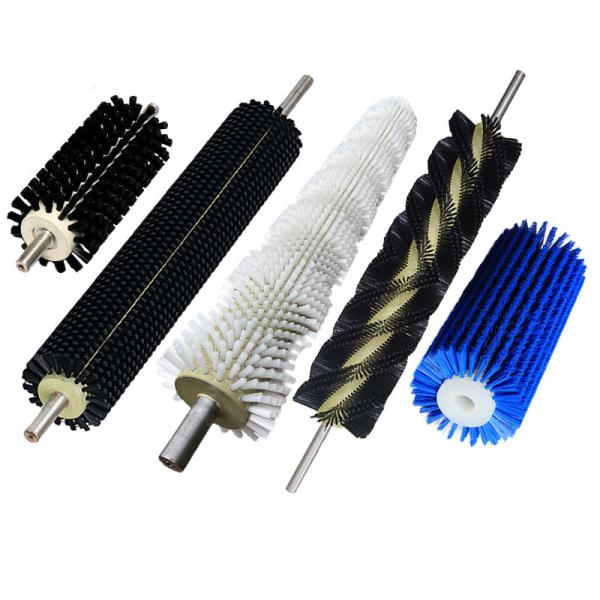 Custom Size Industrial Nylon Brush Tufted Roller Brush
