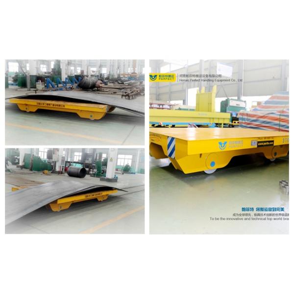 Painting Shops Material Rail Transfer Cart Towed Type Railroad Heavy Transporter