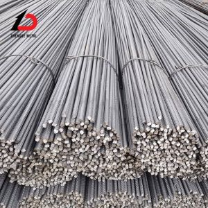 High Machinability Low Alloy HRB400 B500b Gr40 Gr60 Thread Steel Deformed Iron