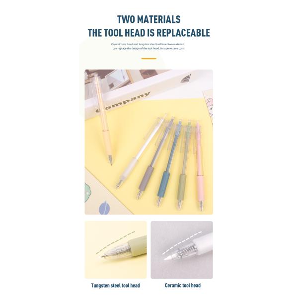 Mini Blades Journal Scrapbook Cutter Aesthetics Stickers Handcraft Art Hidden Pen Knife