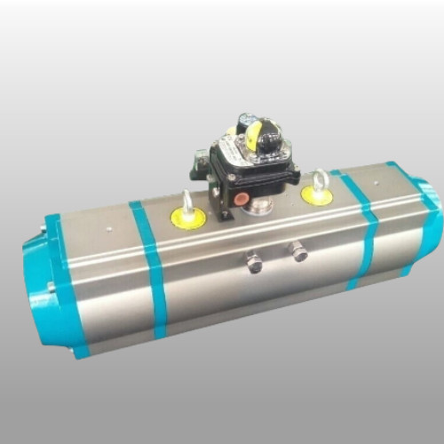 90 Degree Double Acting Pneumatic Actuator Butterfly Valve with 0.2-0.8MPa