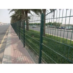 Home Double Wire Fence Horizontal Type Low Maintenance Long Use Life