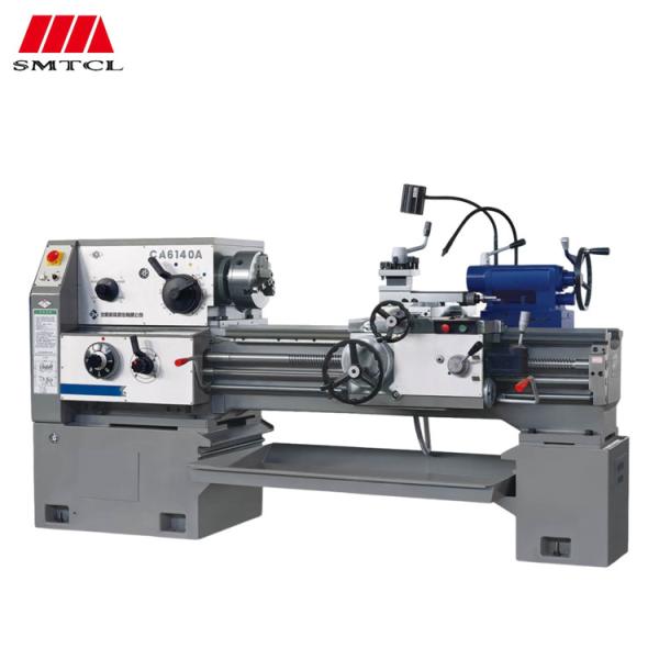 SMTCL Manual Lathe CA6140A Screw Nuts Processing 1500mm Convencional Horizontal