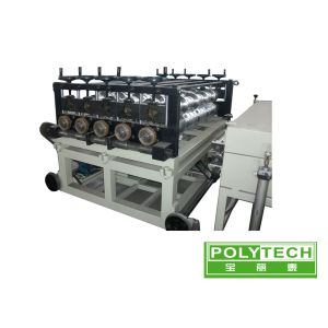 PC translucent double layer roof panel forming machine