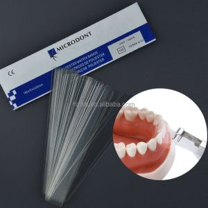 100Pcs/box Dental Filling Tools MICRODONT Interdental Spacer Polyester Matrix