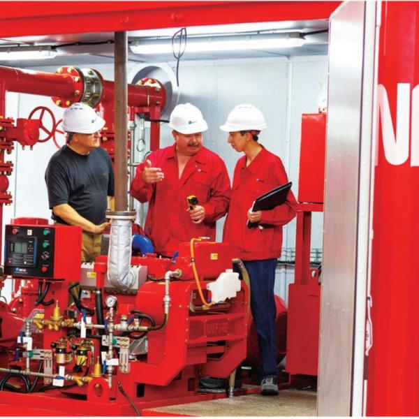 NFPA20 Containerised Fire Fighting Pump