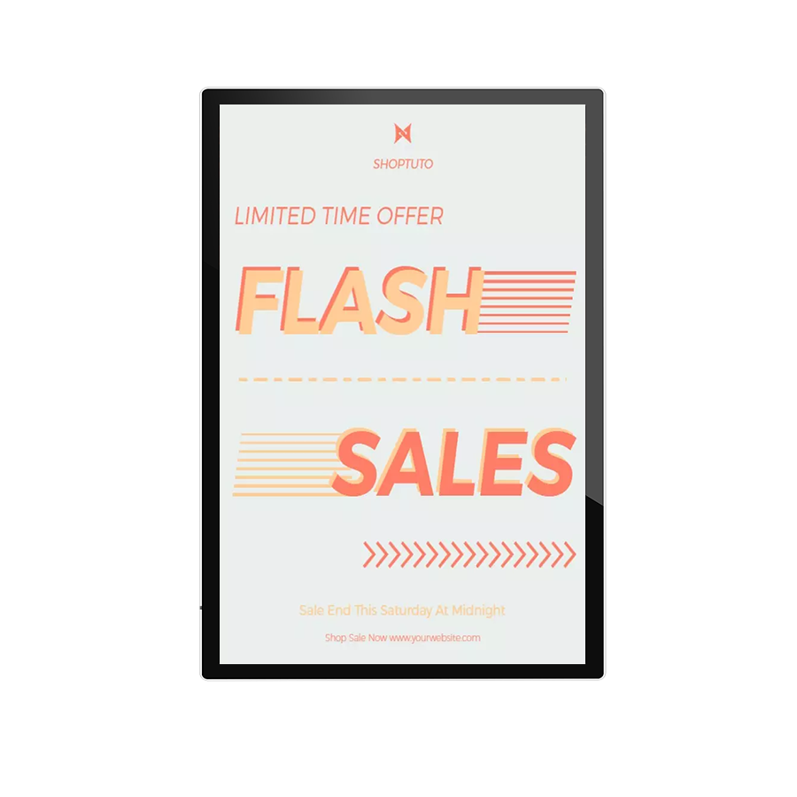 100 Inch Professional Commercial Display Wall Mounted Digital Signage Display