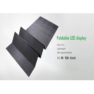 Full Color HD Space Saving 360° Foldable Flexible LED Display with Fast