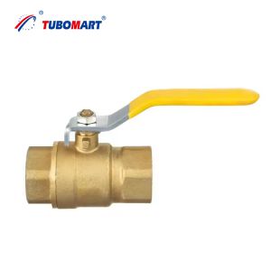 China Tubomart OEM Brass Manufacture 24 Years Experience 16mm Pap Pipe Gas Valve Brass butterfly Ball Valve with CE Approve on sale