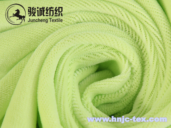 Hot Macaroon color crystal shimmer flannel baby blanket fabric for bedding and