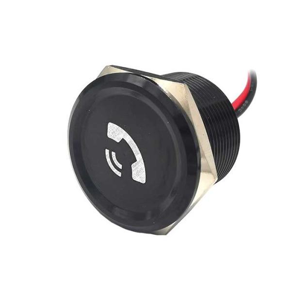 Quality 16mm Mini Aluminum Rgb Piezo Switch Touch 3161 Latching Underwater for sale