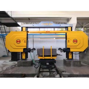 DISCOVERY CNC Diamond Gang Saw Wire Machine Four - Spindle Linkage