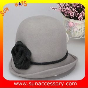Wholesale T2961232 Sun Accessory customized winner fashion 100% wool felt cloche hats, women hats and caps wholesaling from china suppliers