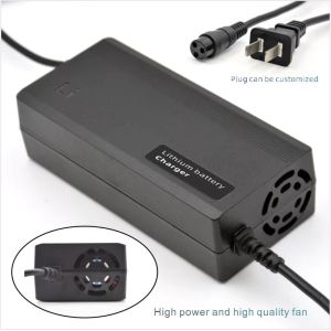Fully Charged and Powered Off 48V 5A Electric Bicycle Lithium Battery Charger