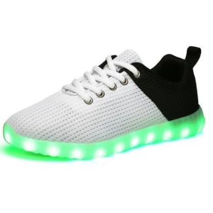 Endurable Rechargeable LED Sneakers Electronics Light Up Shoes With Led Lamp