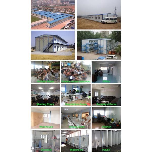 Centralized Labour Quarter Steel Frame Prefab House