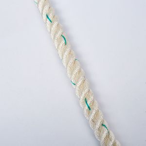 100% Nylon Three Strand Polyester Rope , Offshore Mooring 3 Strand Anchor Line