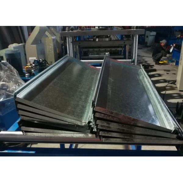 GCr15 Steel Shelving Rack Roll Forming Machine 200-600mm Width Adjustable