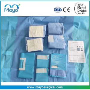 China Mayo Healthcare Surgical Drape Pack ISO Sterile Drapes Surgery on sale