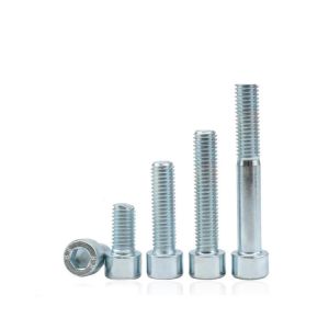 Metric Hex Socket Cap Screws SS304 Stainless Steel Din912 Zinc Carbon Steel M4