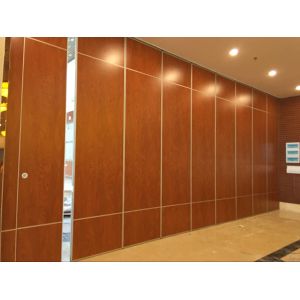 Hanging System Movable Folding Partition Doors / Foldable Wall Panels