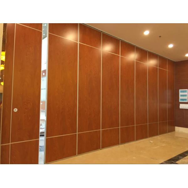 Hanging System Movable Folding Partition Doors / Foldable Wall Panels