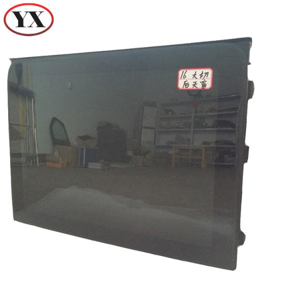 Quality Manual / Electric Rectangle Car Sunroof Glass For Automobile for sale
