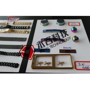 Watch IP gold and IP black decoartion coatings