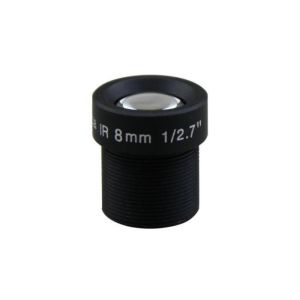 China 1/2.7 8mm F2.0 3Megapixel M12x0.5 mount Low distortion MTV IR board lens for security camera on sale