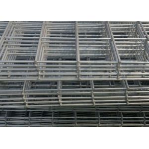 4x4 Square Black Welded Wire Mesh Panels PVC Coated Spot For Concrete
