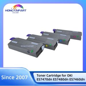 Wholesale Compatible Color Toner Cartridge CMYK 45396213 45396214 45396215 45396216 For OKI ES7470 ES7480 ES7460 Printer Toner Kit from china suppliers