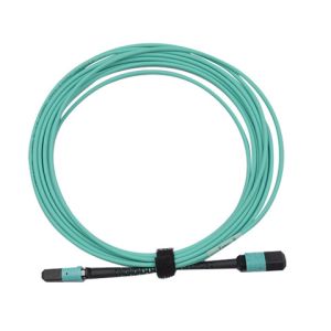 Wholesale MPO/PC/F to MPO/PC/F for OM3 with 12B 3.0mm for 1M/5M/10M OFNP/LSZH Aqua B from china suppliers