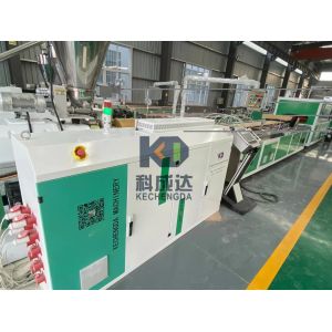 Automatic Buckle Plate Plastic Profile Extruder Machine UPVC PVC Profile